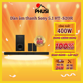 [HT-S20R] - [MIỄN PHÍ GIAO LẮP] Dàn âm thanh Sony 5.1 HT-S20R 400W - Hàng chính hãng