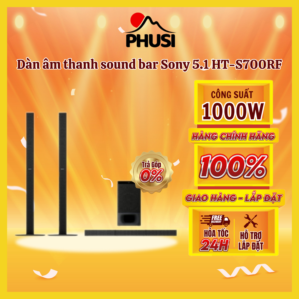 Dàn âm thanh sound bar Sony 5.1 HT-S700RF - Hàng chính hãng