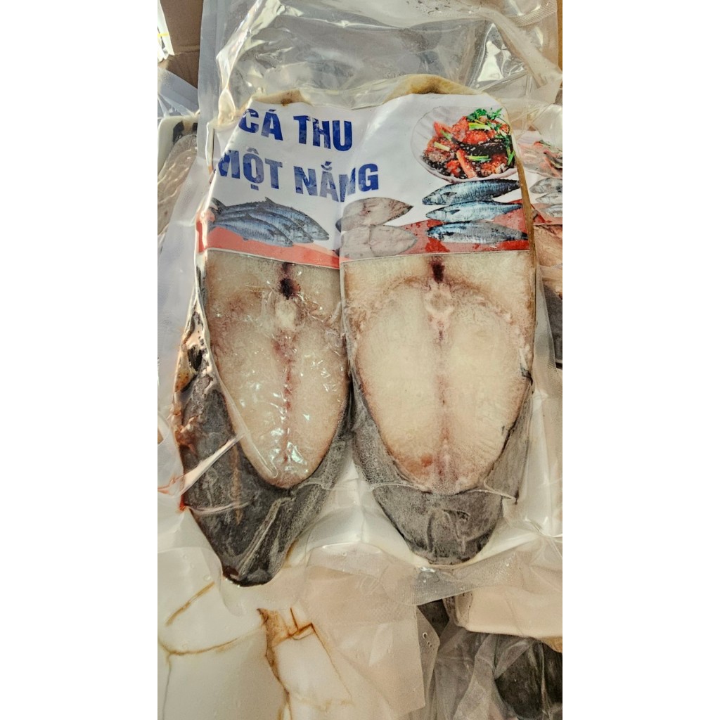 Cá Thu Cắt Khúc 1 Nắng 1 KHAY 2-3 KHÚC |HÀNG LOẠI 1|