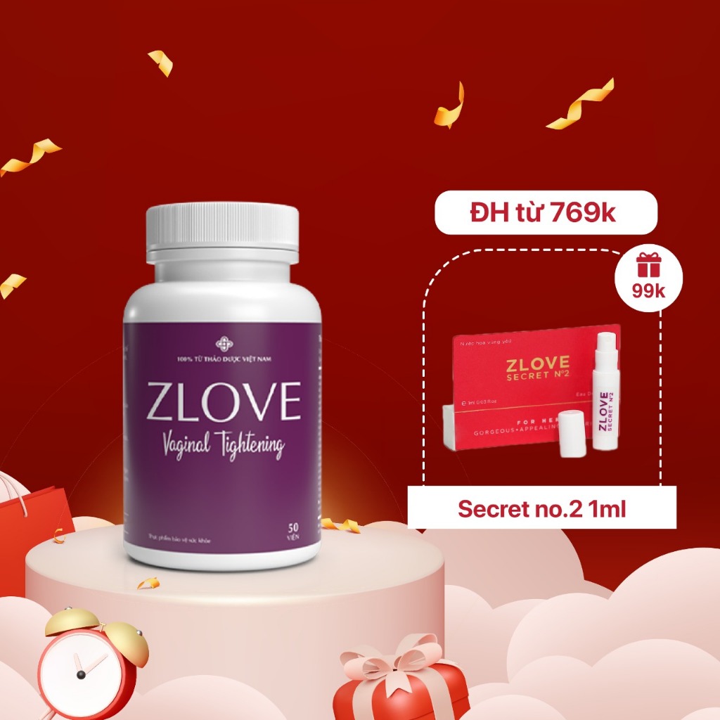 ZLV-Zlove - se khít, bôi trơn làm hồng vùng kín, tăng cường estrogen, tăng cường sức khỏe 