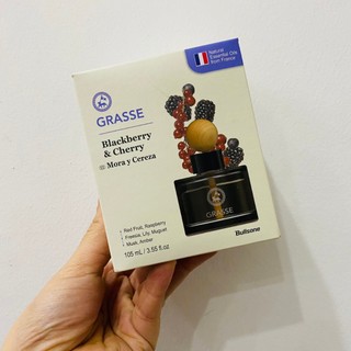 Nước Hoa Ô tô Hàn Quốc Grasse Blackberry & Cherry 105ml ( hộp trắng) hương thơm tinh tế