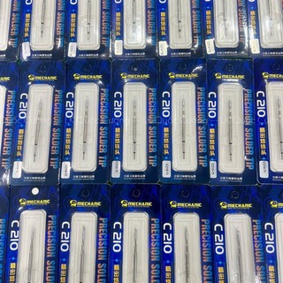 Mũi hàn Mechanic C210 (Cong/thẳng/dao)