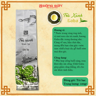 TRÀ XANH [ GABA ] 100gr/gói - Đông Sơn