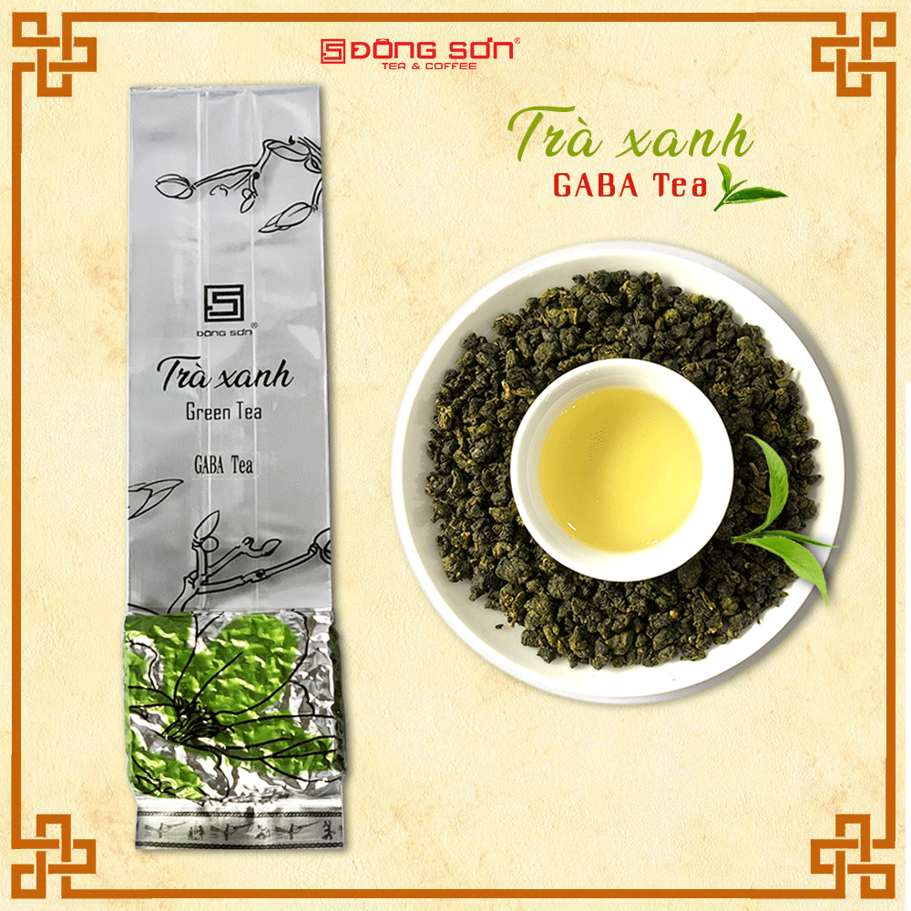 TRÀ XANH [ GABA ] 100gr/gói - Đông Sơn