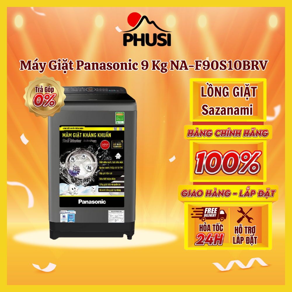 - Máy Giặt Panasonic 9 Kg NA-F90S10BRV