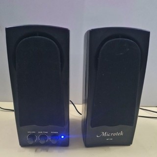 Cặp loa vi tính 2.0 microtek model :mt- 150 , đã gắn bluetooth