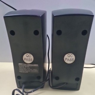 Cặp loa vi tính 2.0 MICROTEK model :MT- 150 , đã gắn BLUETOOTH, VỎ KHÔNG ĐẸP (hình chụp)