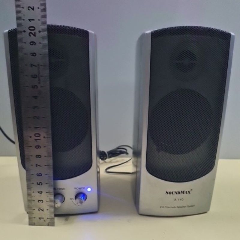 Cặp loa vi tính 2.0. SOUNDMAX model  : A  - 140 , đã gắn BLUETOOTH