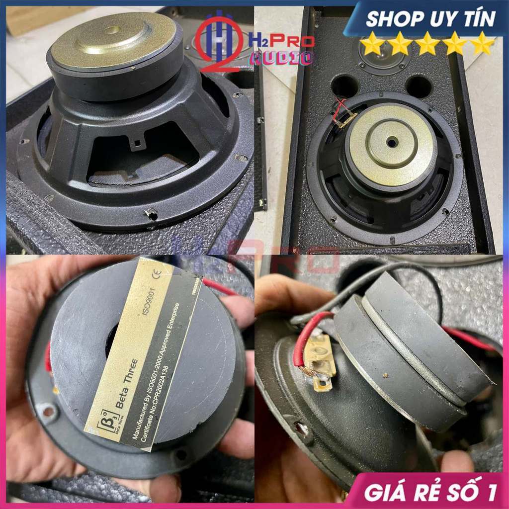 Đôi Loa Full 20 B3 Frog 8 160W Bãi Xịn , Loa Trợ Lời Bass 20 Nhỏ Gọn, Đánh Chất - H2Pro Audio