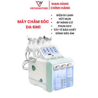 Máy chăm sóc da h2o2, aqua 6in1 có 6 chăm sóc da