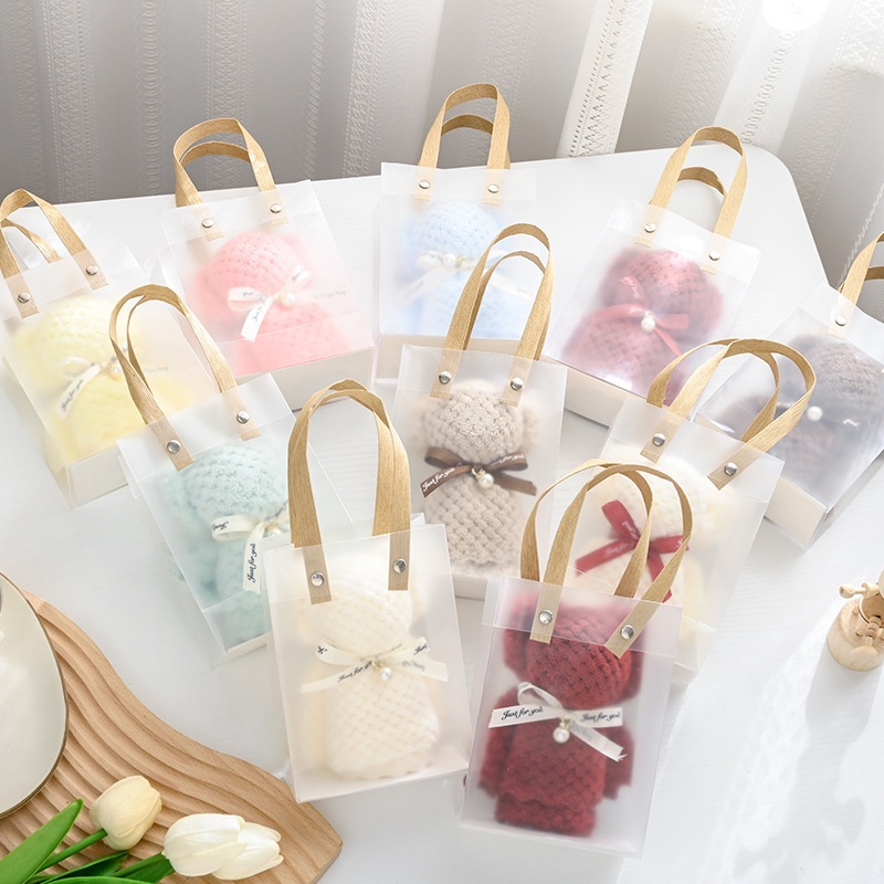 Khăn tạo hình gấu dễ thương làm quà tặng, quà cưới