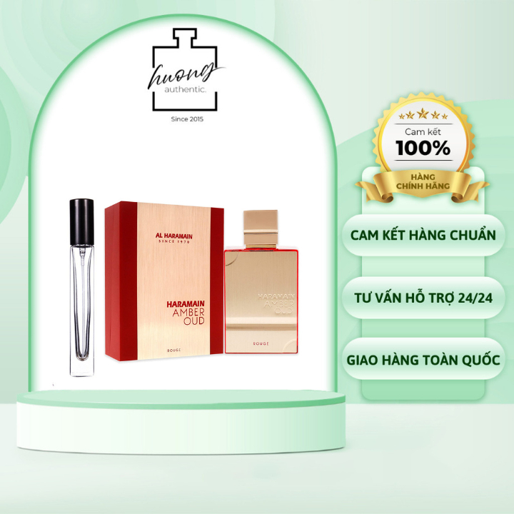 [Mẫu thử nước hoa 5ml - 10ml] Al Haramain Amber Oud Rouge EDP U