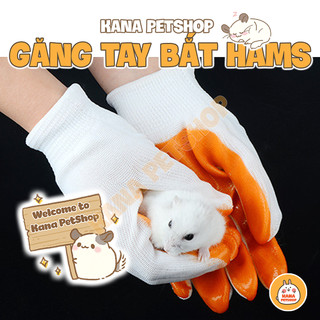 Găng tay bắt hamster 🐹freeship🐹 1 cái găng tay bọc nhựa bắt hamster chống hamster cắn