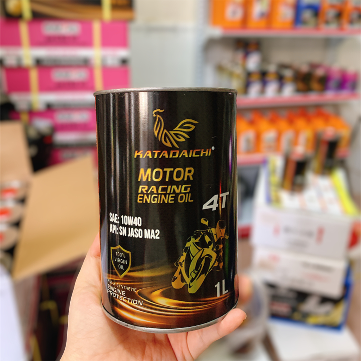 Nhớt tổng hợp KATADAICHI 10W40 dành cho xe số, côn tay, xe ga - Nhập khẩu UAE