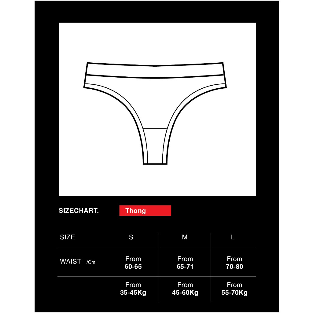 Quần lót nữ OFFONOFF Thong