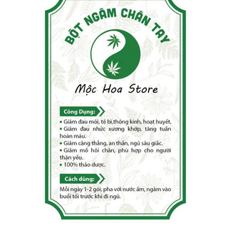 Bột Ngâm Chân Thải Độc Gia Truyền