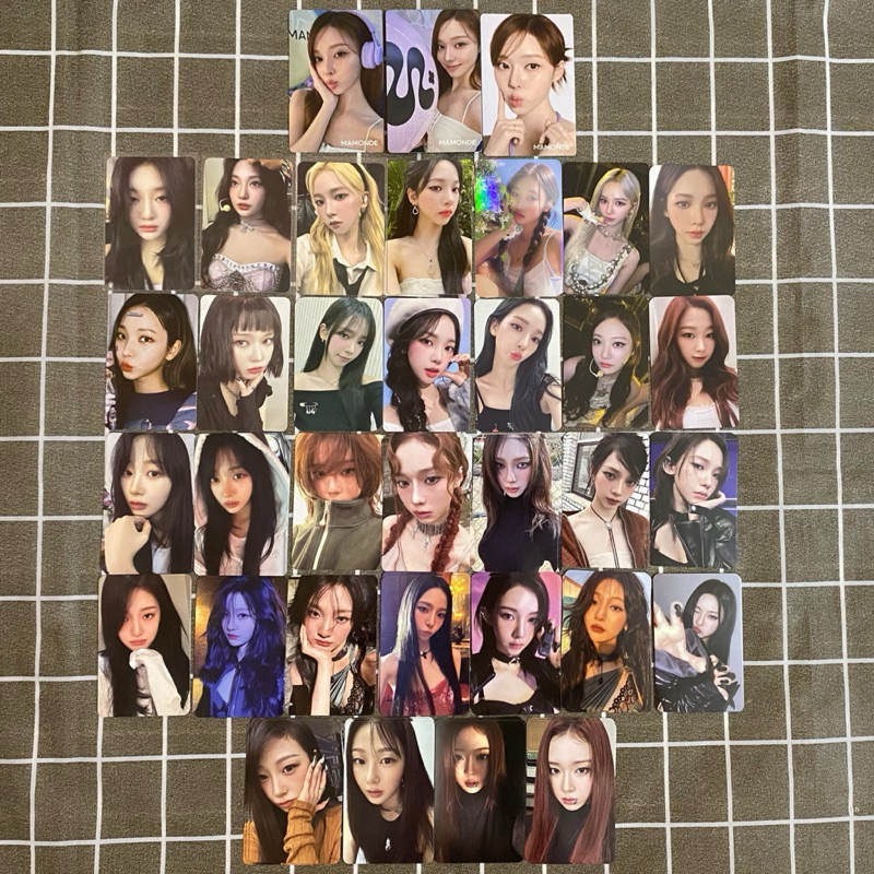 AESPA Drama Karina, Winter, Ningning, Giselle pob photocard - Card ảnh AESPA