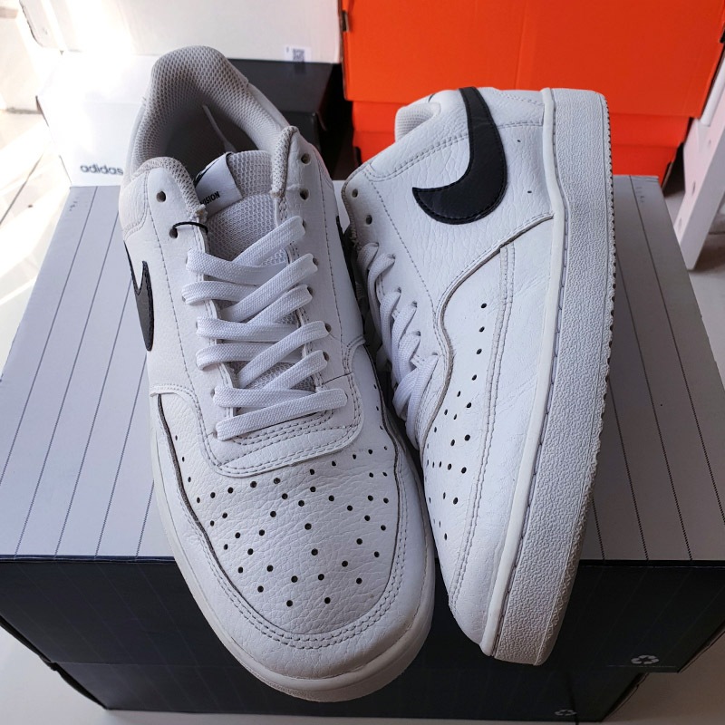 Giày Court Vision Low 'White' CD5463-101, size 42.5, real 2hand