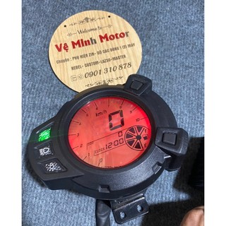 Đồng hồ điện tử full chức năng km gn 125,yb 125,wolf 125,dealim 125,w175,bx 150,husky 125,gd 110