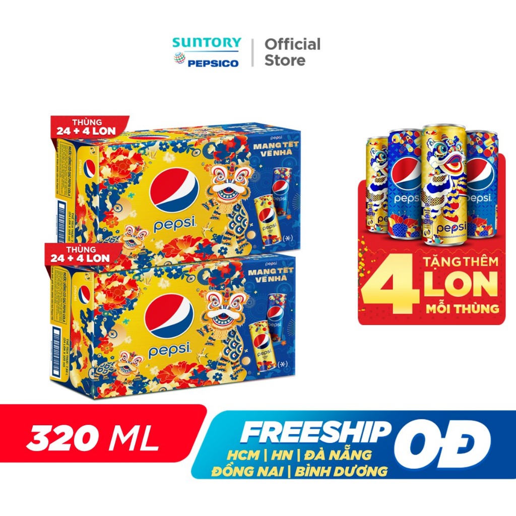 Combo 2 Thùng Pepsi