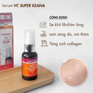 Serum se khít lỗ chân lông labo labo super keana 40ml