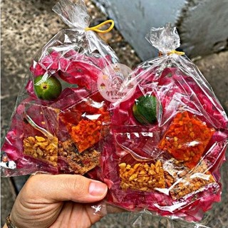 Bánh tráng sợi thanh long dầu tỏi sate /dầu tỏi ớt rim