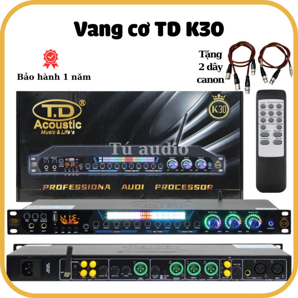 Vang Cơ TDX Acoustic X13 Pro , vang cơ chống hú 2026 (có rever)