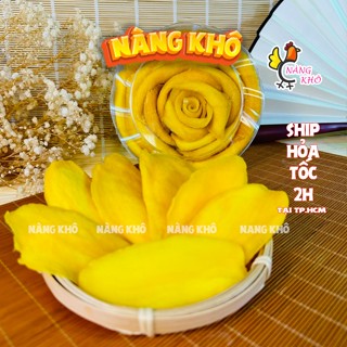 Xoài Sấy Dẻo Xếp Hoa Hồng | Nàng Khô