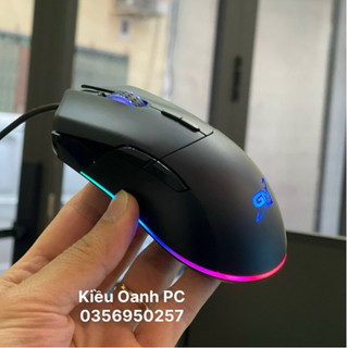 Chuột máy tính gaming gnet gm103 , gm105 chính hãng rgb có led chuyên game - bảo hành 12 tháng