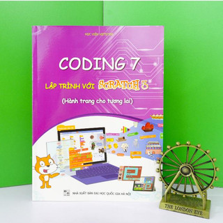 Sách Coding 7 lập trình với Scratch 3 (Dành cho học sinh lớp 7)