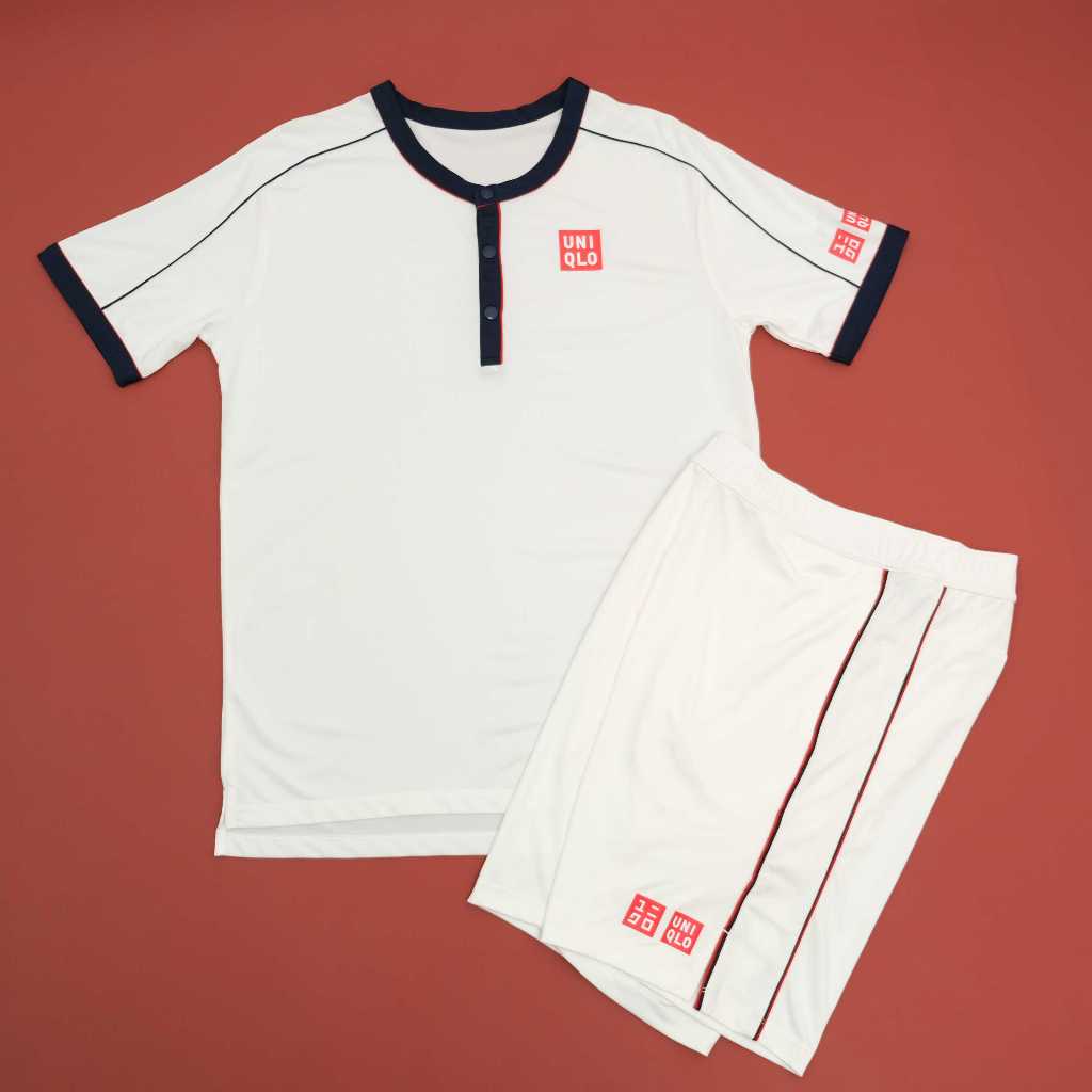 Bộ Quần Áo Thể Thao Nam Uniqlo Tennis Roger Federer Open