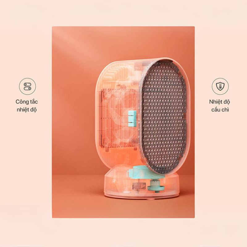 Quạt sưởi gốm mini Xiaomi DOUHE DH-QN04 - Bảo hành 3 tháng - Shop Mi YouPin Store