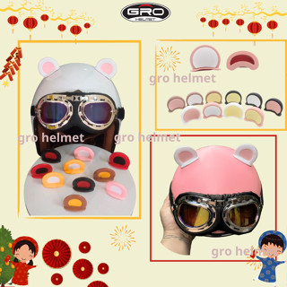 Tai gấu gắn mũ bảo hiểm cute, phụ kiện gắn mũ bảo hiểm tai gấu