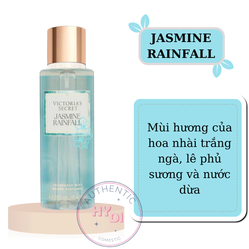 JASMINE RAIN FALL - Xịt Thơm Body Mist Victoria's Secret