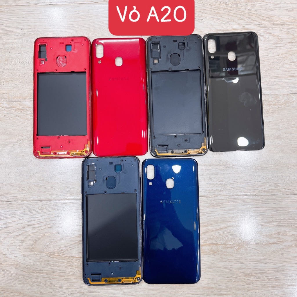 LƯNG BỘ SAMSUNG A20 - VỎ BỘ SAMSUNG A20 - NẮP PIN SAMSUNG A205