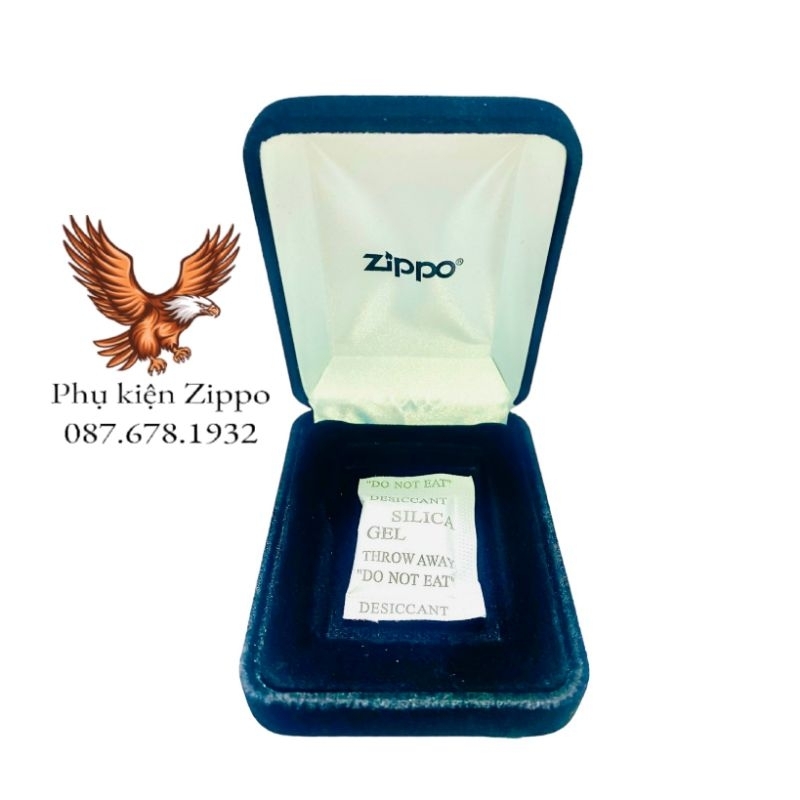 [Phụ kiện Zippo] Hộp nhung đựng và bảo quản Zippo cao cấp