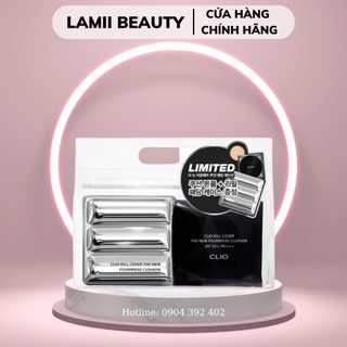 PHẤN NƯỚC CLIO KILL COVER FOUNWEAR CUSHION ALL THE NEW SPF 50 PA+++ KÈM LÕI LAMII BEAUTY