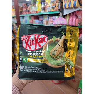 Kikat trà xanh gói 136g