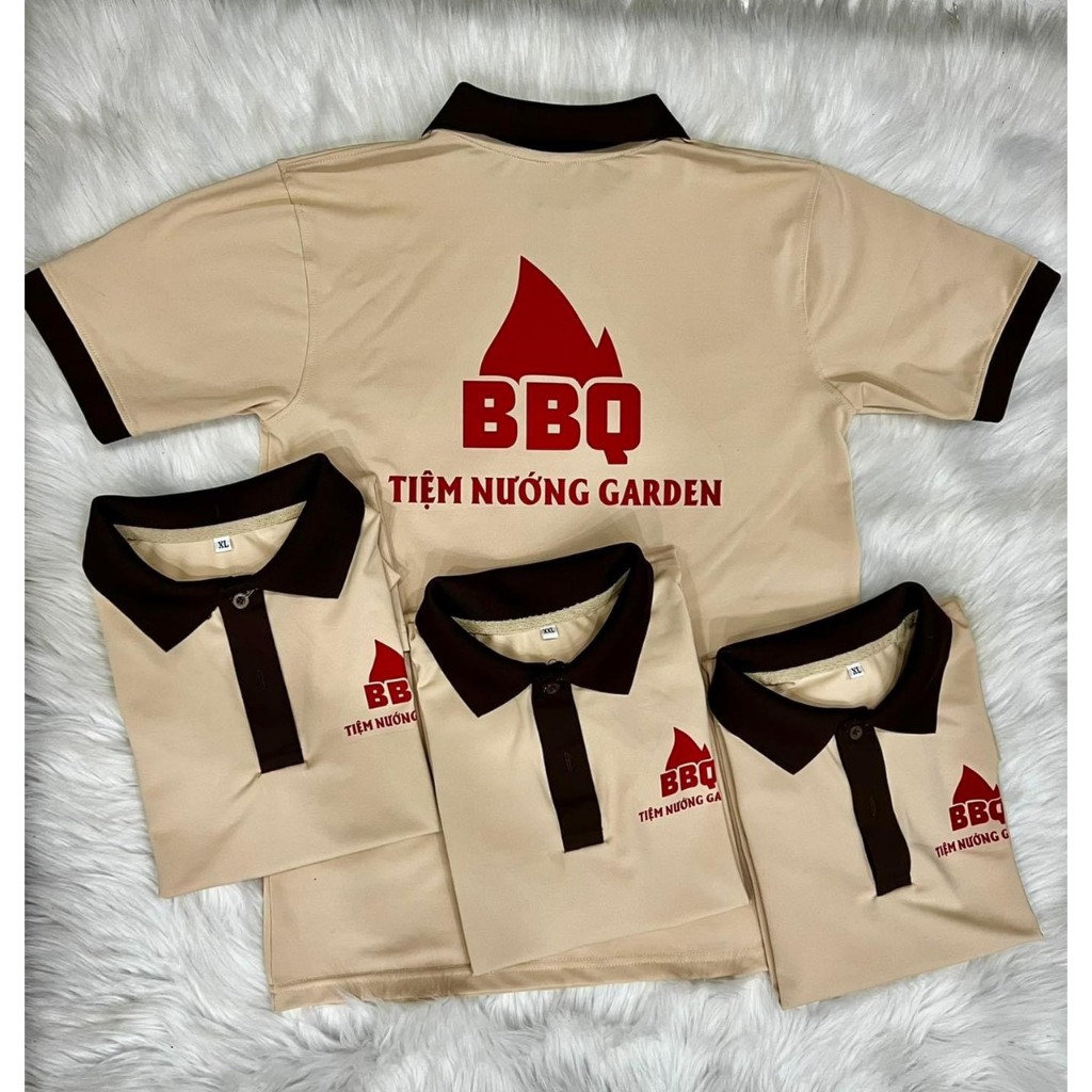 IN ÁO THEO YÊU CẦU áo thun POLO nam chất cotton xịn vải cá sấu in áo đồng phục nhà hàng, du lịch, in áo lớp áo công team