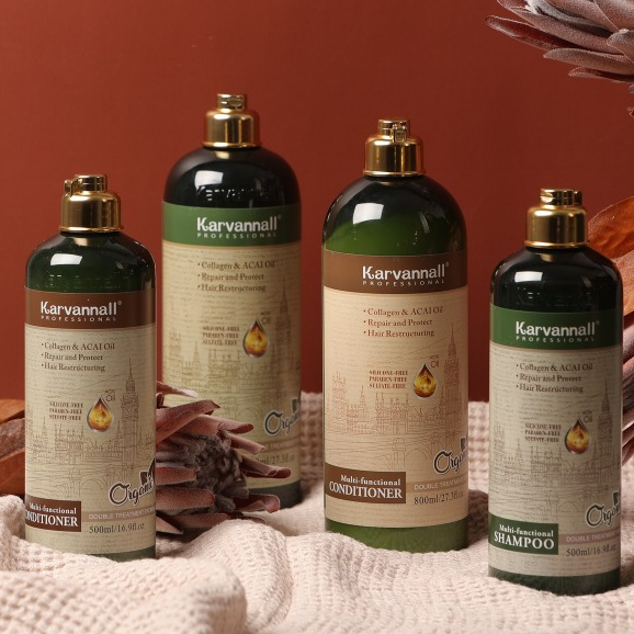 DẦU GỘI XẢ KARVANNALL ORGANIC 500ml - 800ML