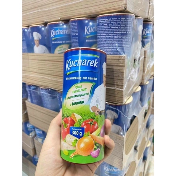 Hạt nêm hữu cơ Kucharek 100% từ rau củ quả sạch