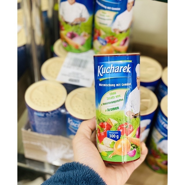 Hạt nêm hữu cơ Kucharek 100% từ rau củ quả sạch