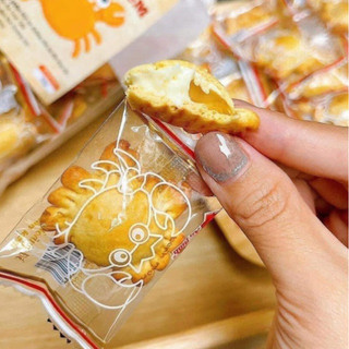 Bánh quy cua nhân kem thơm ngậy