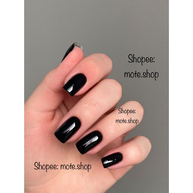 Nailbox TAY Màu Đen Sơn Trơn
