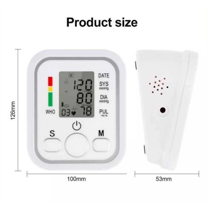 Máy đo huyết áp bắp tay LEANO chính hãng bảo hành 12 tháng