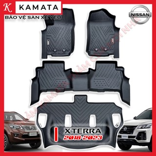 Thảm lót sàn ô tô Nissan Terra 2018 - 2023 đúc nguyên khối tràn viền TPV (4 tấm/Bộ)