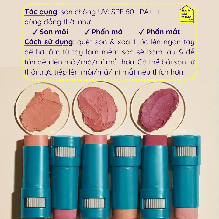 Son màu chống UV Colorescience Sunforgettable® Total Protection™ Color Balm SPF 50 PA++++ 9g