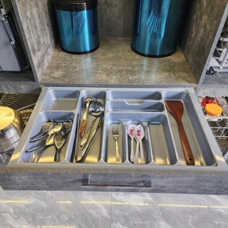 Khay Chia Thìa Đũa Nhựa Cao Cấp, Khay Chia Ngăn Kéo Nhựa