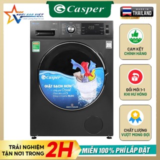 MÁY GIẶT CASPER INVERTER 12.5 KG WF-125I140BGB jk27