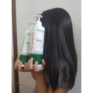 Dầu gội xả bưởi phục hồi, chống rụng kích mọc tóc Vitalycil Organic Care 470ML